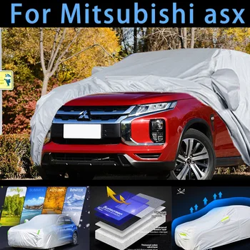 Pre Mitsubishi asx Auto ochranný kryt,na ochranu pred slnkom,dažďom, na ochranu, ochranu proti UV žiareniu,prachu prevencie auto farby ochranné