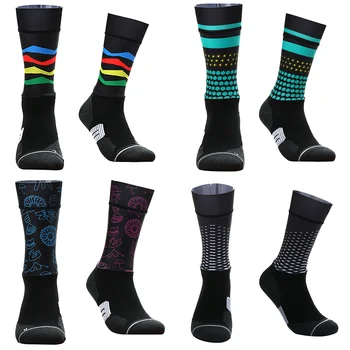 Nové 2023 Kompresné Športové Ponožka Proti Sklzu Profesionálne Cyklistické Ponožky Požičovňa Mužov A Ženy, Športové Ponožky Závodné Bežecké Ponožky