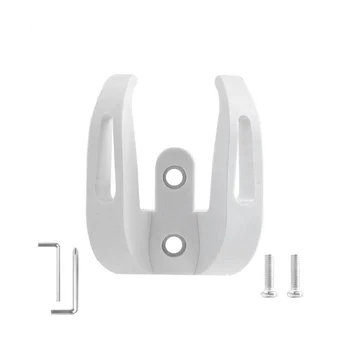 Univerzálny Predné Zavesenie Vešiak Elektrický Skúter pre Xiao 1S / Pro2 Prilba Dual Pazúr Tašky Grip Skúter Rukoväť Háčik Biela