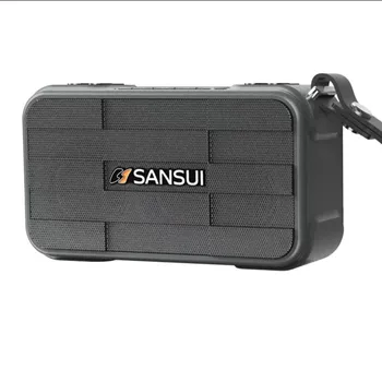 SANSUI F29 Prenosné Bezdrôtové Bluetooth Reproduktory, FM Rádio, Vonkajší HI-FI Subwoofer Podporuje Slúchadlový Výstup USB Disk TF Kartu, AUX