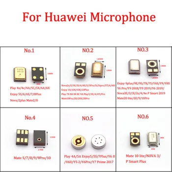 10pcs Mikrofón MIC Prijímač Reproduktor Pre HUAWEI Mate Pro 40 30 20 10 9 8 7 S 2 X RS Lite/Nova Plus 3 4 5 6 7 8 9 E SE T/ Vychutnať