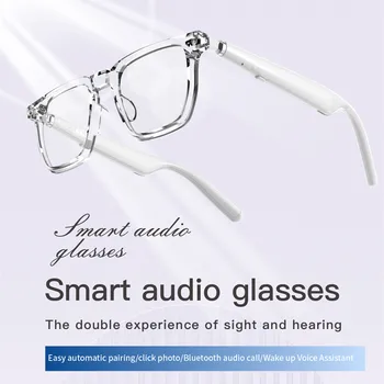 G01 Inteligentné Okuliare Bezdrôtové Bluetooth Hands-Free Volanie Hudby Audio Anti-Modré Svetlo Športové Headset Okuliare Inteligentné Okuliare