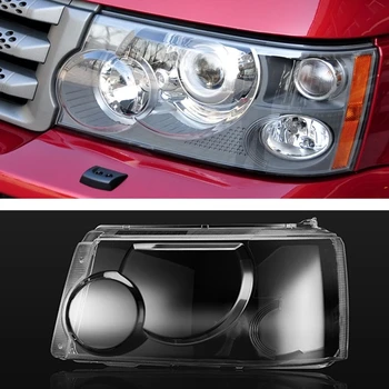 Auto Predných Svetlometov Kryt Objektívu Vedúci Svetlo Lampy Shell Tienidlo Pre Land Rover Range Rover Sport 2006-2009