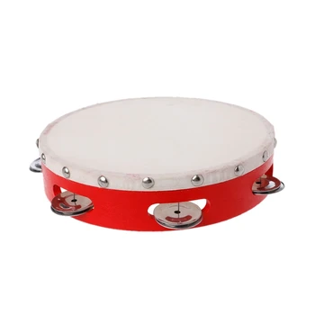 Tamburína Bubon Ručné Perkusie Tambourines Zvony Hudobné Hračky