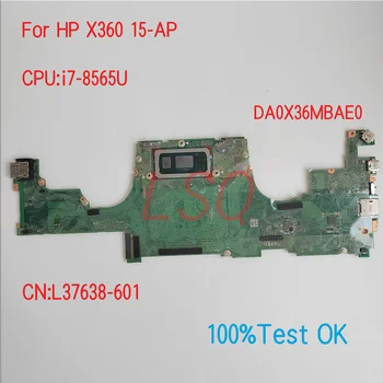 DA0X36MBAE0 Pre HP ProBook X360 15-AP Notebook základná Doska S procesorom i5, i7 PN:L37638-601 100% Test OK