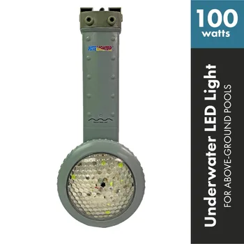 NiteLighter 100 Watt 1350 LUMEN LED Podvodná Svetla pre nadzemné Bazény, Šedá NL100