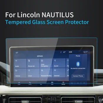 Auto Samolepky Screen Protector Lincoln Nautilus 2023 Navigátora Zobrazenie Tvrdené Sklo Ochranné FilmCar Príslušenstvo ForVehicles