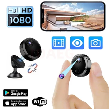 HDQ15 Nočné Videnie 1080P Bezdrôtový WiFi Mini Kamera Security Protection Diaľkové Monitorovanie Kamery, Video Dohľad Smart Home