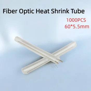 1000pcs/veľa 60*5,5 mm Optický Fusion Ochrany Spájať Rukávy Zmršťovacej Trubice Optický Taveniny Trubice
