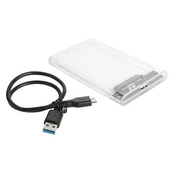2.5 palcový SATA III, USB 3.0 HDD SSD Prípade Pevný Disk Mobile Vonkajšieho Krytu