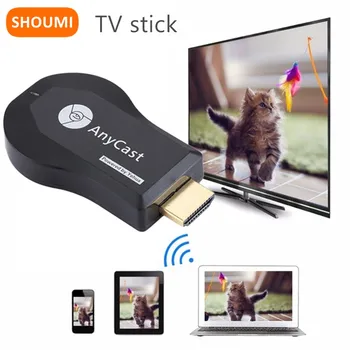 Shoumi 1080P Bezdrôtový WiFi TV Stick Telefóny Obrazovke Podiel Televízie Modul Kompatibilný s HDMI na Obrazovke Televízora Projektor Pre Telefón Počítač