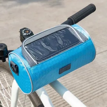 Výrobcovia Dodávajú Požičovňa Vodotesný Vak Predné Mobilný Telefón Taška Na Horských Bicykloch Mobilného Telefónu Navigačný Balík Nepremokavé