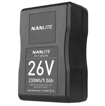 Nanguang Nanlite BT-VBC V-mount Batéria 14,8 V V / 26V Adaptér Nabíjačky Pre FZ 500 MixPanel 150/60 FZ 60/60B FZ 300/300B