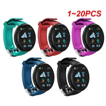 1~20PCS Digitálny Led Elektronické Inteligentné Náramkové hodinky Smart Športové Hodinky bluetooth-kompatibilné Srdcovej frekvencie, Krvného Tlaku Fitness Tracker