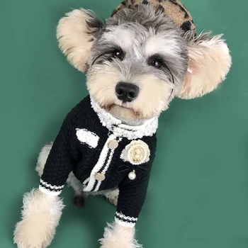Jeseň Zima Psa Oblečenie pre Malé Psy domáce Zvieratá, Oblečenie, francúzsky Buldog Teplý Sveter Pug Kostým Chihuahua Oblečenie PC1384