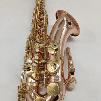Vysoká kvalita fosforu, medi B-flat tenor saxofón 802 francúzsky remeselnej výroby profesionálny výkon s puzdrom