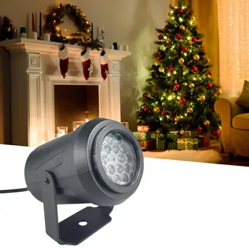 Elektronický Komponent Snowflake LED Projektor úsporu Energie s Vysokým leskom Slávnostné Vianočné Snowflake LED Projektor Svetlá pre Strán