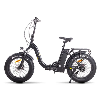 Skladací Elektrický Bicykel Široké Pneumatiky Auta Snehu ATV 20-Palcový Lítium-Power off-Road Horský Bicykel