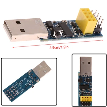 1Pc 340C USB ESP8266 ESP-01 ESP-01S WIFI Modul Downloader Debugger Prepojovací Adaptér Pre Arduino