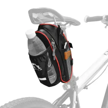 Sedlovka Chvost Puzdro Spoľahlivé Jednoduchá Inštalácia Veľkú Kapacitu Cyklistické Vybavenie Bicykli Fľaša Taška Na Bicykli Sedlo Taška