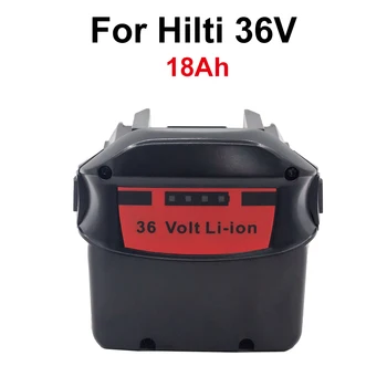 Nové Pre Hilti 36V 18.0 Ah Elektrická Vŕtačka Elektrická Platňa Strane Nabíjateľné lítiové Batérie, Náhradné Model B 36/3.9 B36/6.0 B36