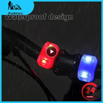 1~40PCS Bicyklov Svetla 6 Generácie Žaba Svetlo AG10 Batérie Silikónové Led Svetlo na Bicykel Žaba Svetlo Výstražné Svetlo Jazdecké Príslušenstvo