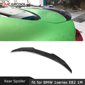 Suché Uhlíkových Vlákien/ABS Zadný Spojler pre BMW 1 Series E82 1M Coupe 2008-2012 Zadnej Paluby Spojler Auto Krídlo Lesklá Čierna