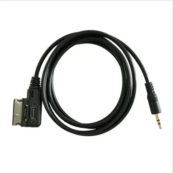 Rozhranie AMI MMI 3,5 mm Samec Jack audio AUX Adaptér Kábel Pre audi vw hot B36B