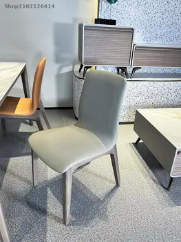 Nordic masívneho dreva jedálenské stoličky domov moderné popola mäkká taška jedálenský stolička, operadlo stolice jednoduchý malý byt čisté červené stoličky