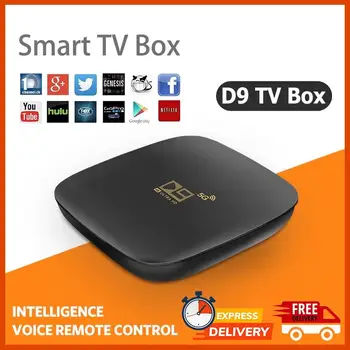 D9 Smart TV Box Android 10.0 2.4 G WIFI 4K HD Set Top Box 905 Core 16GB 256 GB Video Multimediálny Prehrávač s kapacitou 8 gb 128 GB domáceho Kina 3D Box