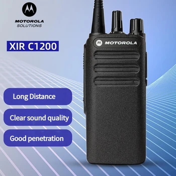 Motorola Digitálne Walkie-Talkie XIR C1200 Dlhé Vzdialenosti Vysoký Výkon FM Ham VHF UHF obojsmerná Rádiová