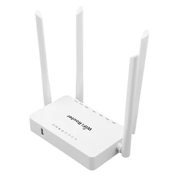 Bezdrôtový WiFi Router pre USB 4G Modem s 4 Externé Antény 300Mbps 4-LAN USB2.0 Omni II Prístupu WE1626,EÚ Plug