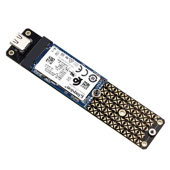 NGFF M. 2 USB3.1 Typ-C Converter 10 gb / S Rýchlosť M. 2 NGFF Pevného Disku Adaptér JMS580 Čip Podporu 2230/2242/2260/2280 Veľkosť SSD