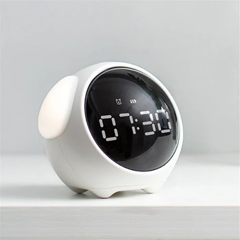 Smart Alarm Clock LED Digitálne Hodiny, USB Nabíjanie Multifunkčné Spánok Časovač, Hodiny s Nočné Svetlo Spánku Tréner pre Deti Wake Up