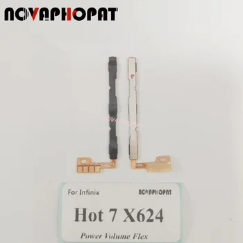 Novaphopat Pre Infinix Hot 7 X624 / Smart 2 HD X609 X609B Energie Na Vypnutie Hlasitosti Nahor, Nadol Tlačidlo na Páse s nástrojmi Flex Kábel