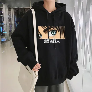 Japonsko, Anime Útok Na Titan Hoodies Bežné Študent Mikina Mužov Pulóver Mužov Hoodie Bežné Topy Streetwear Oblečenie Na Mieru