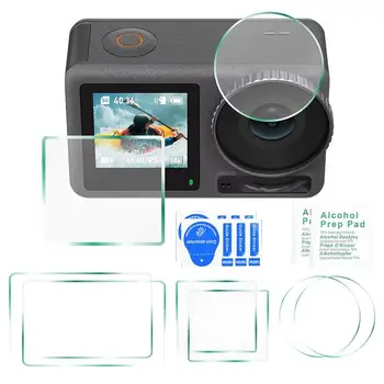 Ochranné HD Tvrdeného Skla Screen Protector ForDJI Osmo Akcia 3 Ultra Tenkú Ochranu, Sklo, Film, Šport Kamery Príslušenstvo
