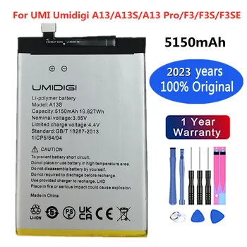 2023 Rokov 5150mAh Originálne Batérie Pre UMI Umidigi A13 / A13 Pro A13S F3 F3S F3SE Batériu Mobilného Telefónu Bateria V Zásob + Nástroje