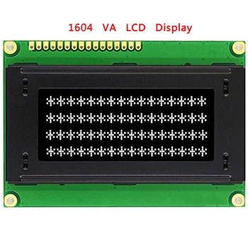 5V 1604 16x4 16*4 164 Charakter VA LCD Displeja Modul S Bielym Podsvietením Paralelný Port HD44780 Ovládač Pre Priemyselné R3 urob si sám