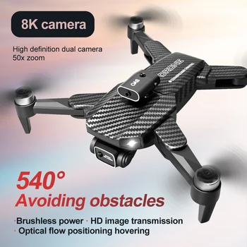 2023 Nové V162 Mini Drone 8K HD Dual Camera Striedavé Prekážkou Vyhýbanie Optický Tok Pozíciu Letecké Fotografovanie Deti Hračky
