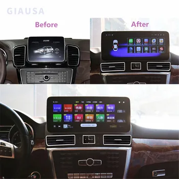 Snapdragon Na Mercedes Benz TRIEDY ML W166 GL X166 GL300 ML350 Android 12 Auta GPS Navigácie CarPlay 2011 2015 Multimediálny Prehrávač