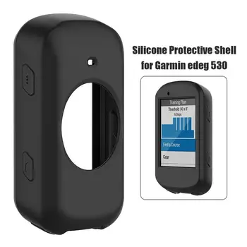 2 ks Mäkké Silikónové puzdro Shell Anti-kolízie Ochranu pre Garmin Edge 530 GPS Bicykli jazda na Bicykli Počítača