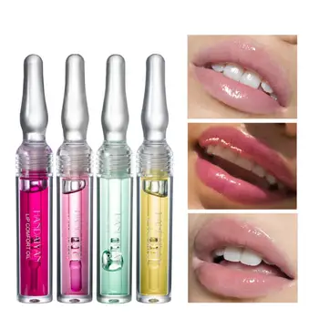 Zrkadlo Vody Lip Glaze Lip Care Olej 8 Farieb Moisturizing Lip Olej Krása Kozmetika Transparentný Lesk Na Pery Lip Výživný Lesk Na Pery