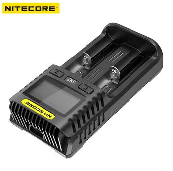 NITECORE UMS2 Inteligentné USB Dual-slot, Batéria, Nabíjačka, QC, Rýchle Nabíjanie Konektor pre IMR Li-ion Nabíjateľné Batérie LiFePO4