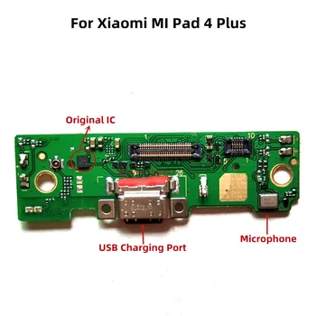 Pôvodný Konektor Nabíjačky Doske Konektor Pre Xiao MI Pad 4 Plus Pad4Plus USB Nabíjací Port Dock Mikrofón Flex Kábel, Náhradný