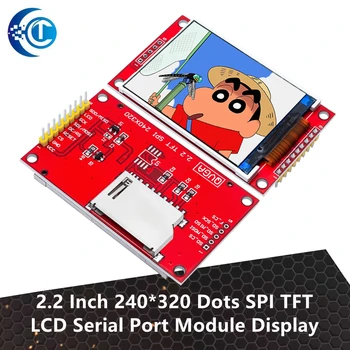 Inteligentná Elektronika 2.2 Inch 240*320 Bodov SPI TFT LCD Sériového Portu Modulu Displeja ILI9341 5V / 3.3 V 2.2