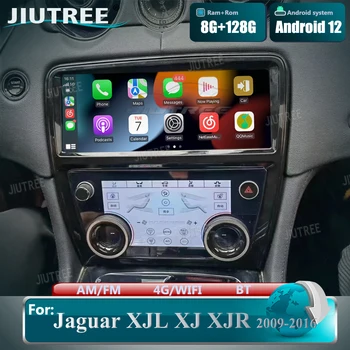 Android 12 autorádia AC Panel LCD Multimediálny Prehrávač S klimatizáciou Rada Pre Jaguar XJL XJ 351 2009-2016 Auto GPS Stereo