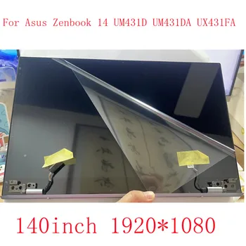 Pre Asus Zenbook 14 UM431D UM431DA UX431FA UX431 UX431F UX431DA Notebook LED LCD FHD Displej Digitalizátorom. Náhradné Sklo