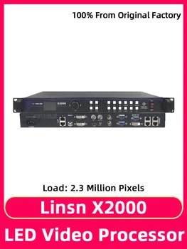 LINSN X2000 LED Displej Integrovaný S Plnou Farieb Odosielateľovi Dva-v-jednom Video Procesor Systému Master Control