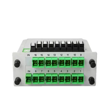 5 Ks Optického PLC Splitter 1*16 Optická SC/UPC/APC Box Typ Vložiť Distribúcia Konektor